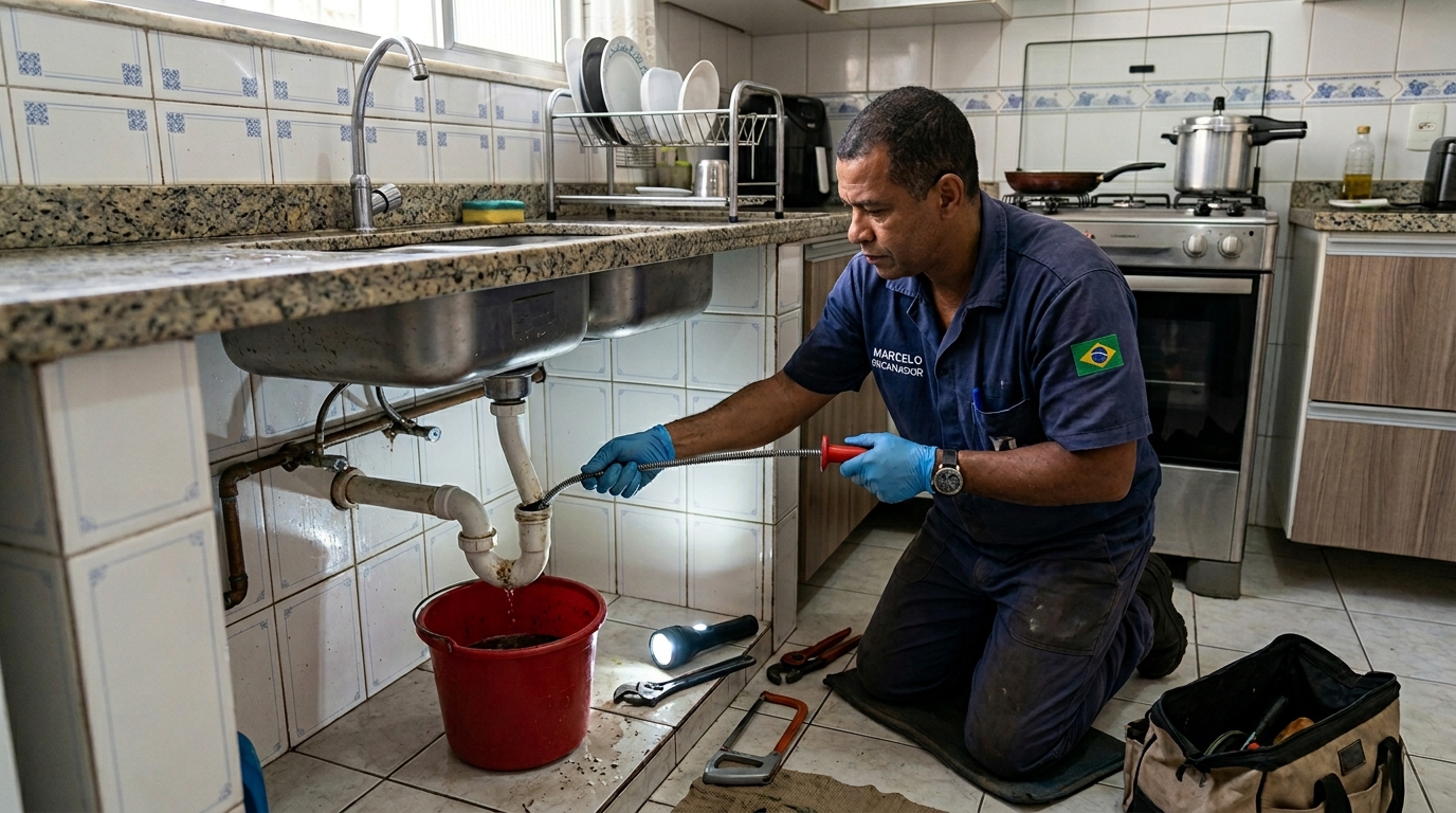 Limpeza de Canos com Equipamento em Santo André‑SP
