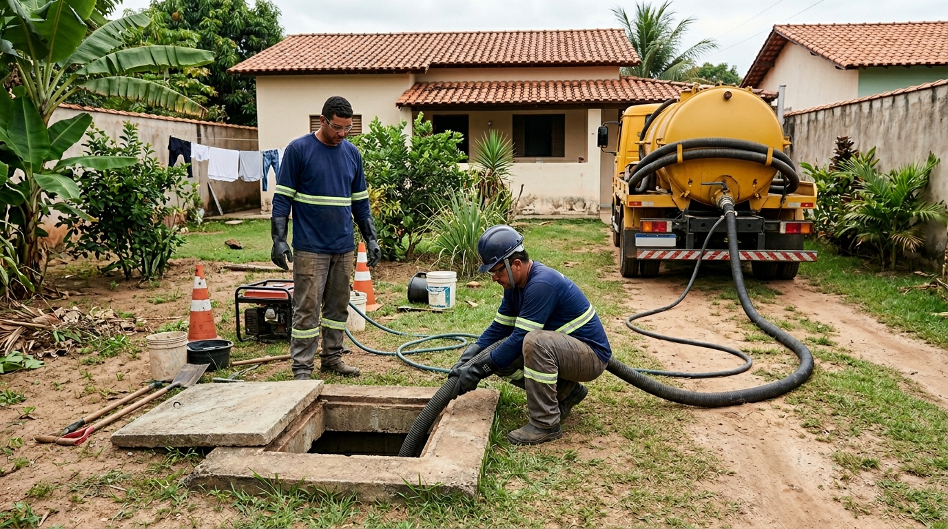 Limpeza de Fossa em Santo André‑SP